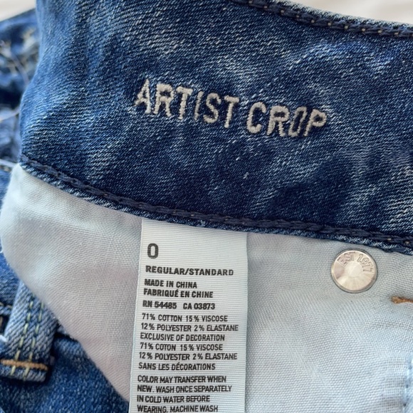 American Eagle Artist Crop Jeans - Picture 4 of 5